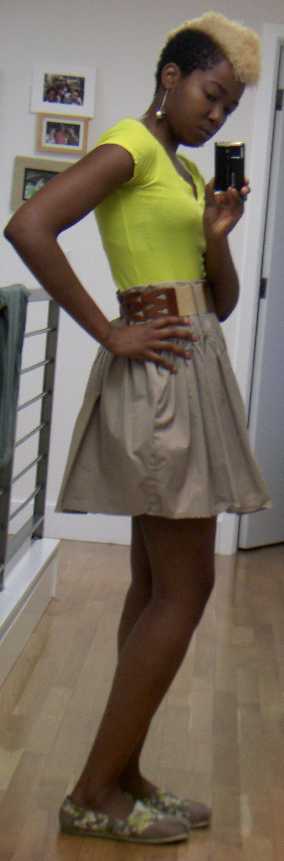 Khaki in bloom