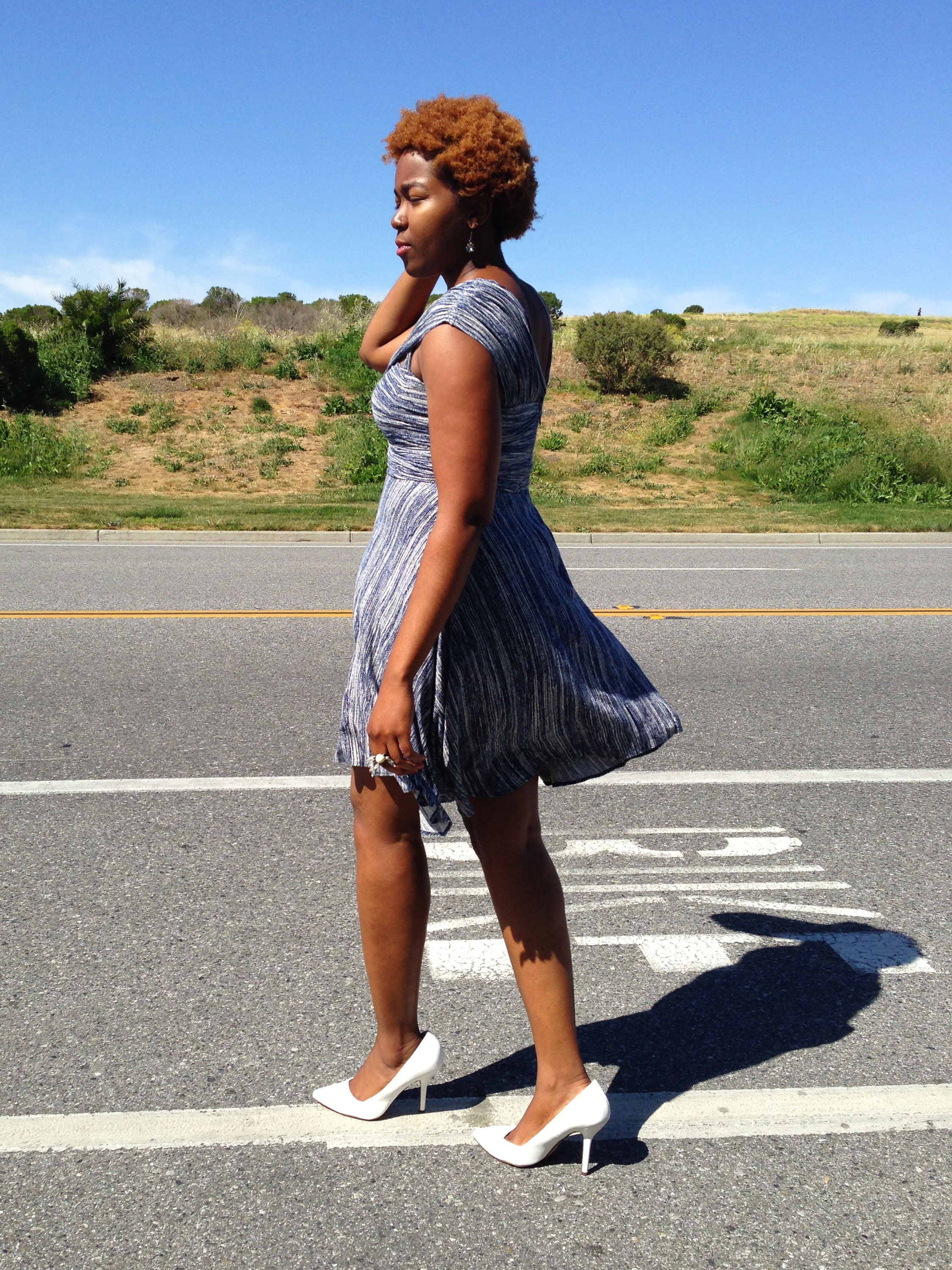 skirt-blowing