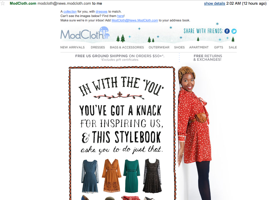 ModCloth – In With The YOU!