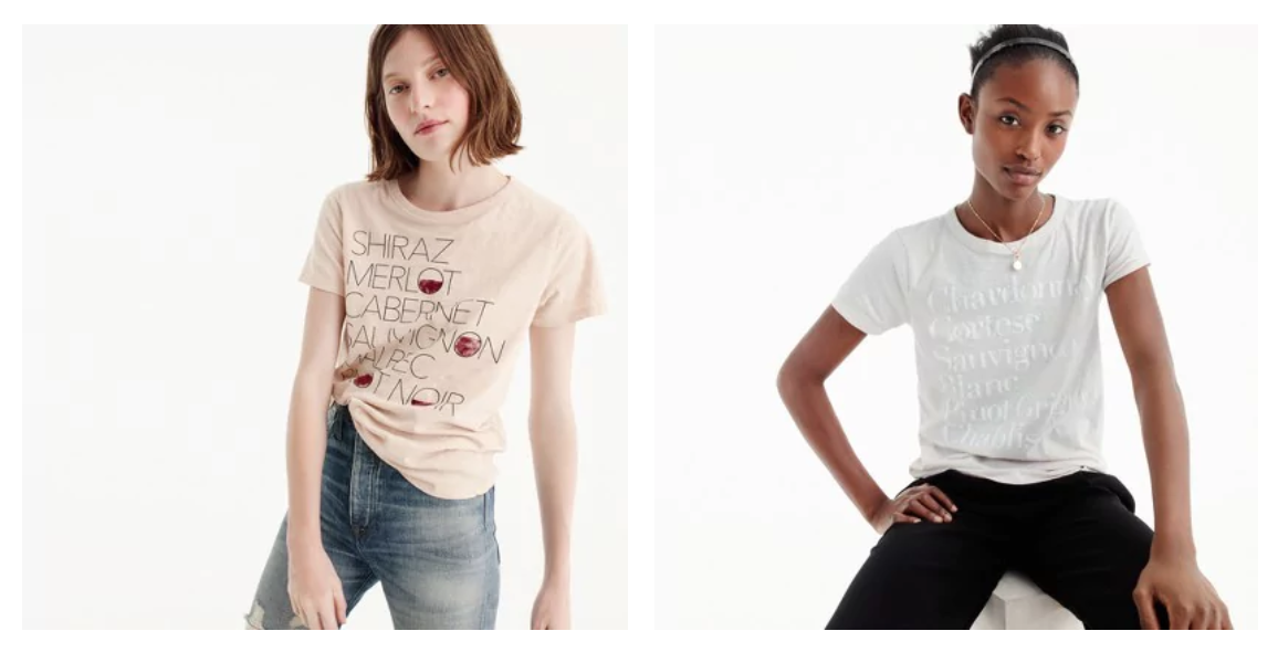 J.Crew is killing it with the graphic tees right now